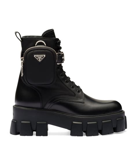 women prada boots with pouch